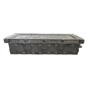 Industrial metal component with bolts