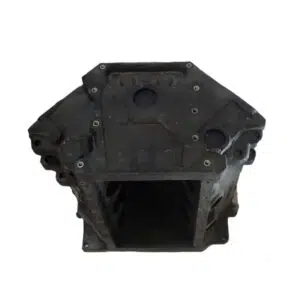 Top view of an engine block